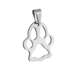 Стальная пластина с отверстиями в форме лап 25x34 мм