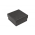 SCATOLA NERA FONDO COPERCHIO 6x6x2 cm