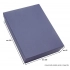 VETRO TRASP.200X120 C/SUPPORTO BASE BLU