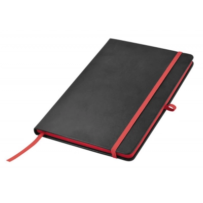 
                                                NOTEBOOK BLACK/RED (NO BOX) - 140X210 mm
                                                