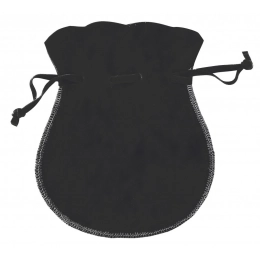 SACK AMPH.-SHAPED DOUB.-VELVET BLACK
