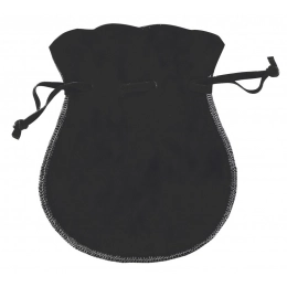 SACK AMPH.-SHAPED DOUB.-VELVET BLACK