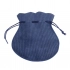 Мешок амфитеатровидный из вельвета, синий, 100x120