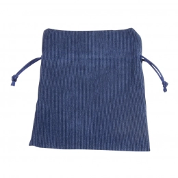 SACK CORDUROY BLUE 170X180
