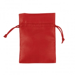 RED SACK IN SATIN 90X120 MM