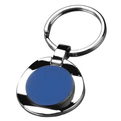 
                                            KEYCHAIN BLUE IN METAL BOX
                                            