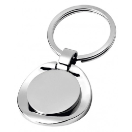 Брелок хромированный в металлической коробке