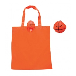 FOLDABLE SHOPPING BAG BASKETBALL BALL