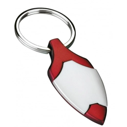 KEYCHAIN SHIELD SATIN / RED