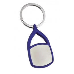 KEYCHAIN KNOT SATIN / BLUE