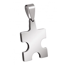 PENDANT STEEL PUZZLE 16x25mm