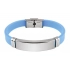 Стальной браслет и светло-голубая ЭВА Стальной браслет и светло-голубая ЭВА