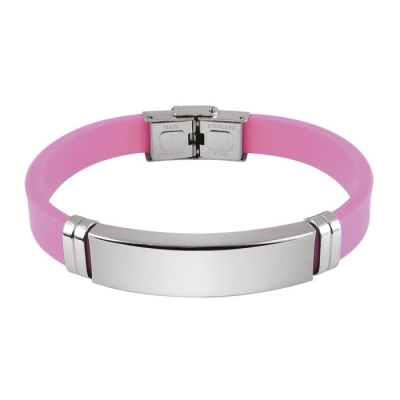 
                                            STEEL BRACELET AND PINK EVA
                                            