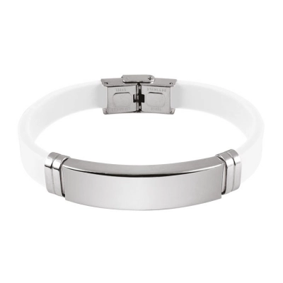 
                                            STEEL BRACELET AND WHITE EVA
                                            