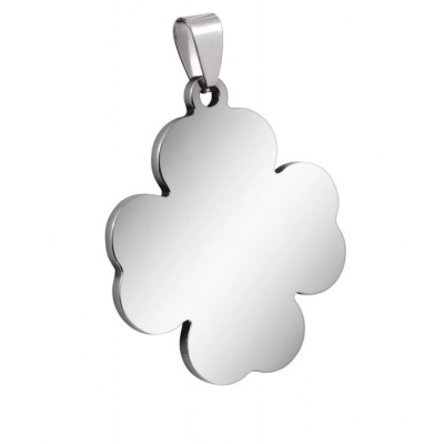 
                                            PENDANT FLOWER MEDIUM STEEL 29x34mm
                                            