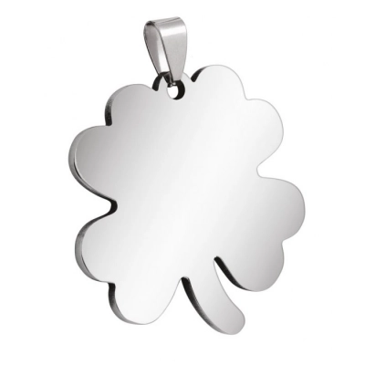 
                                            PENDANT FOUR-LEAF CLOVER STEEL
                                            