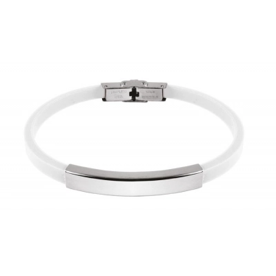 
                                            STEEL BRACELET AND WHITE EVA 0.50CM
                                            