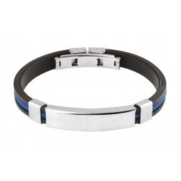 BLACK AND BLUE BRACELET