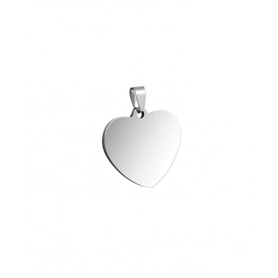 
                                                PENDANT STEEL HEART 14x15mm
                                                