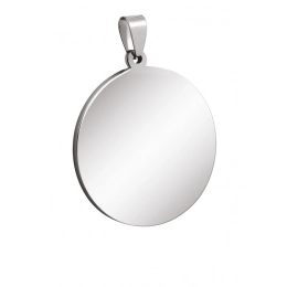STEEL PENDANT ROUND D.35mm