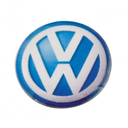 VW STICKER d=14mm