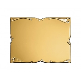 TARGA PERGAMENA ORO SUBLIMAZIONE 200X150