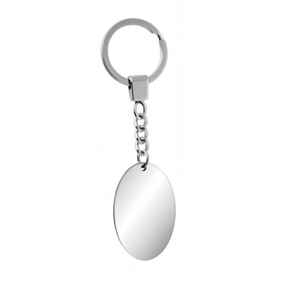 
                                            KEY CHAIN STEEL -OVAL 29x45mm
                                            