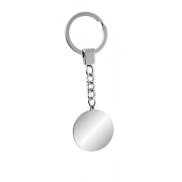 KEY CHAIN STEEL - ROUND d 30mm