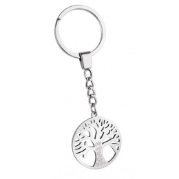 KEY CHAIN STEEL - TREE - NO BOX