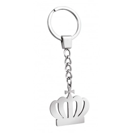 KEY CHAIN STEEL - CROWN - NO BOX