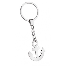 STEEL KEYCHAIN - ANCHOR - NO BOX