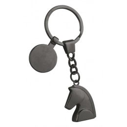 PORTACHIAVI TESTA DI CAVALLO 3D BRUNITO