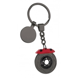 BURNISHED BRAKE DISC KEY RING-C/GETTON