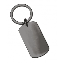 PORTACHIAVI BRUNITO RETTANGOLARE 30x54mm