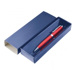 Картонная коробка синяя - ручка не входит в комплект.