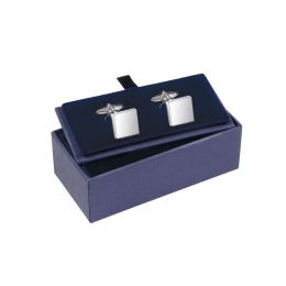 BLUE BOX 80X40X28 MM FOR CUFFLINKS