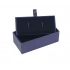 Синяя коробка 80x40x28 мм для зажима для галстука Синяя коробка 80x40x28 мм для зажима для галстука