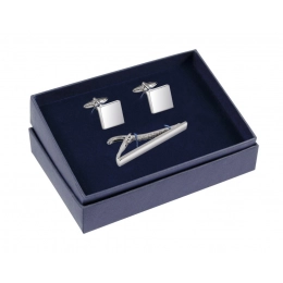 BOX 88X58X44 MM -CUFFLINKS AND TIE CLIP