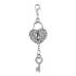 CHARM - KEY AND PADLOCK HEART