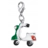 CHARM - VESPA GREEN/WHITE/RED