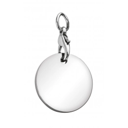 COIN WITH SMALL SNAP HOOK AND RING