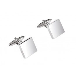 SQUARE CUFFLINKS 15x15x3.5 mm -NO BOX