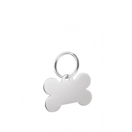 PENDANT SILVER BONE 19X30 mm