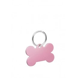 PENDANT PINK BONE 19X30 mm
