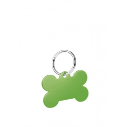 PENDANT GREEN BONE 19X30 mm
