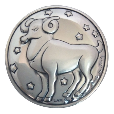 
                                            BLAZON ZODIAC ARIES - diam. mm 30
                                            