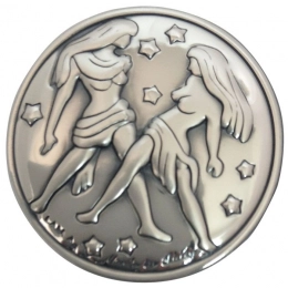 BLAZON ЗОДИАК БЛИЗНЕЦЫ - диам. 30 мм