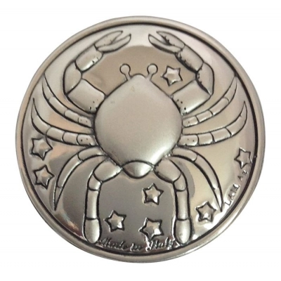 
                                            BLAZON ZODIAC CANCER - diam. mm 30
                                            