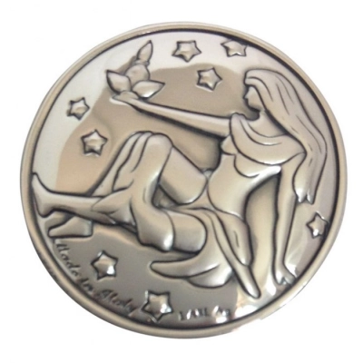 
                                                BLAZON ZODIAC VIRGO - diam. mm 30
                                                