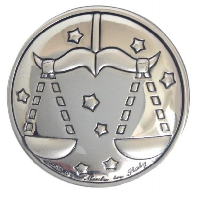 
                                            BLAZON ZODIAC LIBRA - diam. mm 30
                                            